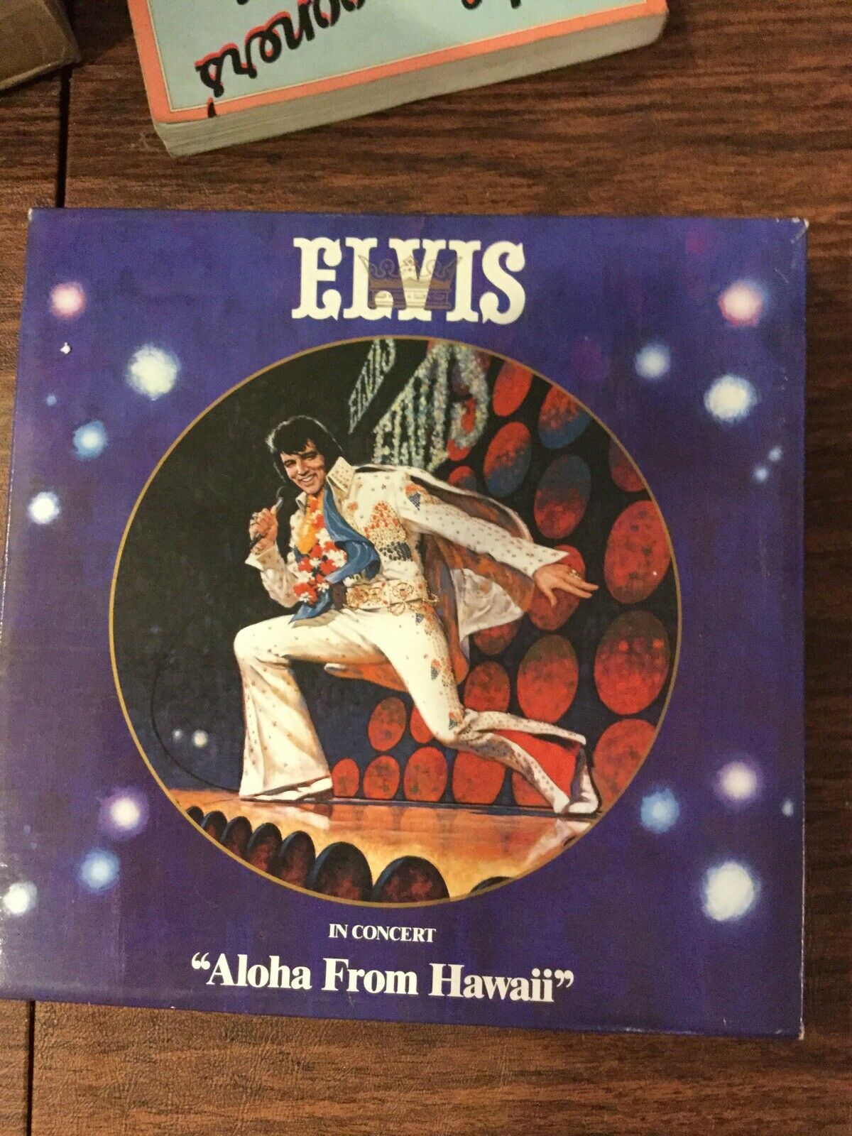 Elvis Presley Aloha From Hawaii Plate Royal Orleans 1983 Epe With Coa And Box