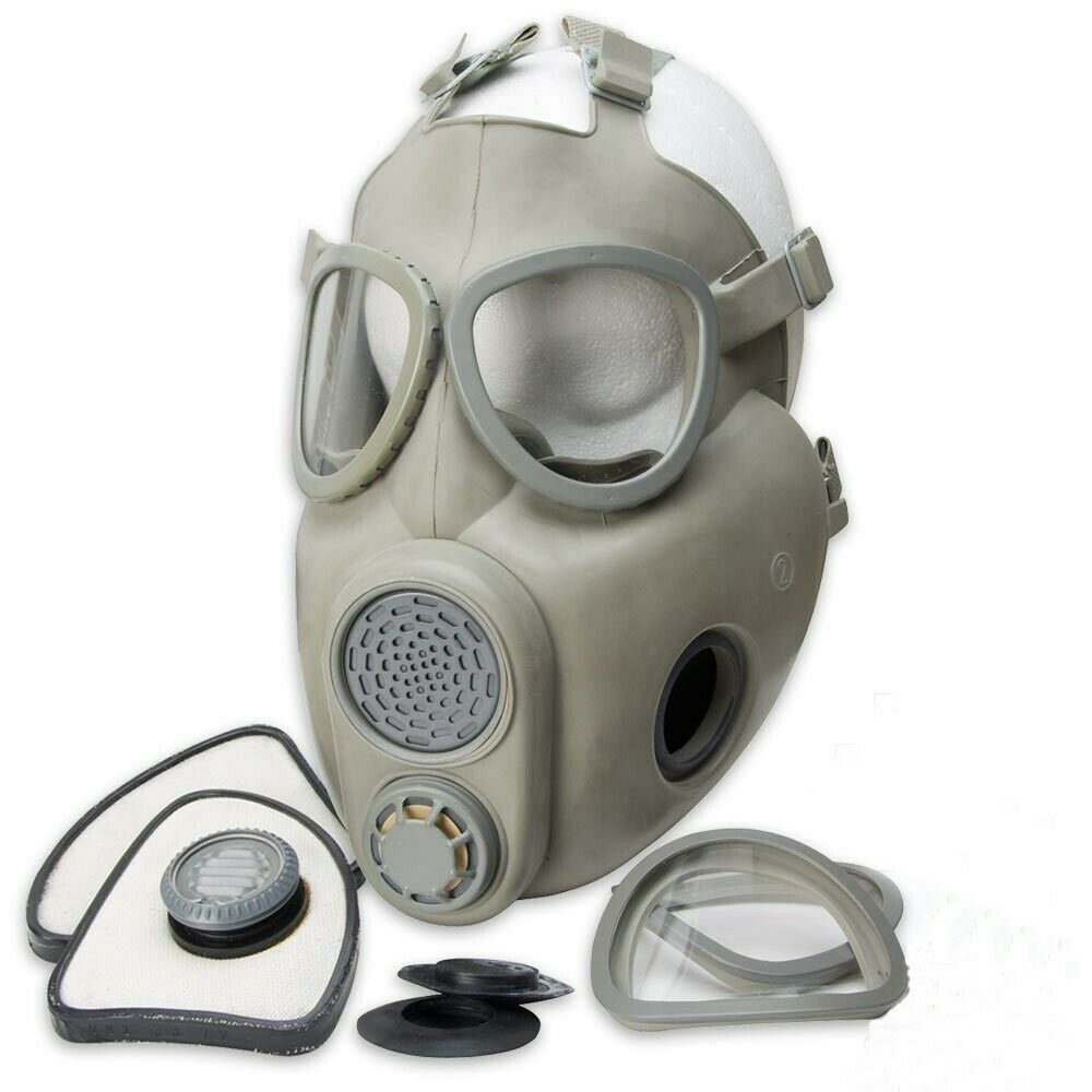 Premium Gas Mask Full Face Projective Nbc Respirator Czech Military M10