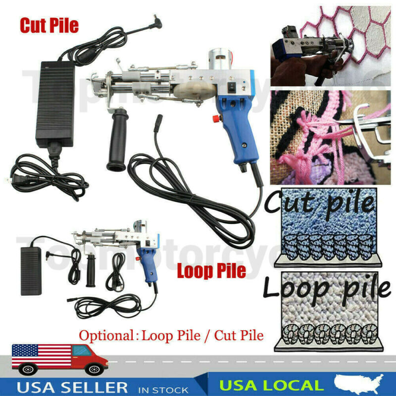 Electric Loop Pile /cut Pile Type Carpet Weaving Machine Hand Tufting Gun Rug
